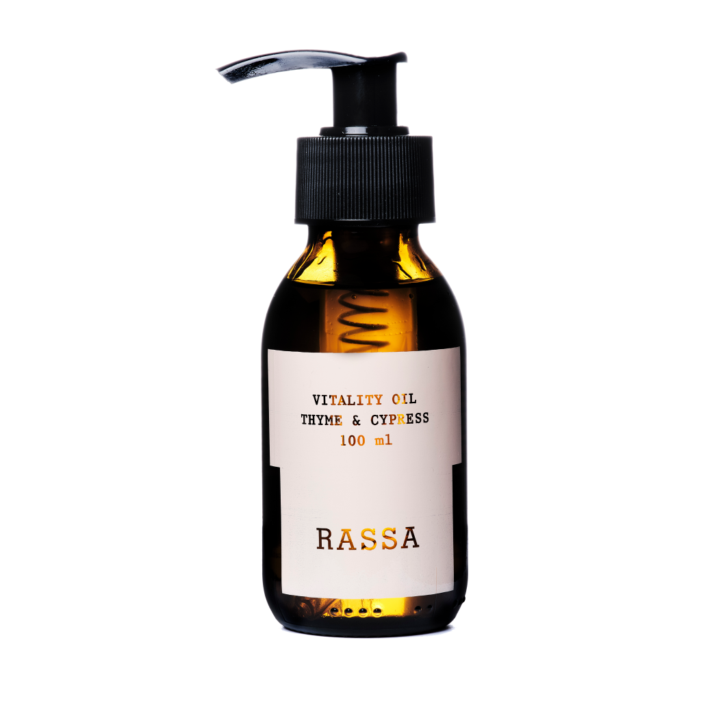 Aceite corporal Vitality Oil | Thyme &amp; Cypress