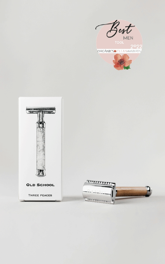 Maquinilla de madera “Old School”